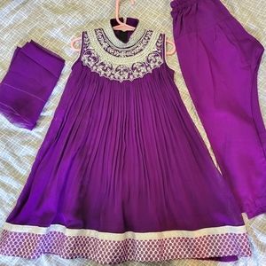 Pakistani Anarkali Girls outfit 3T/4T - party wear
